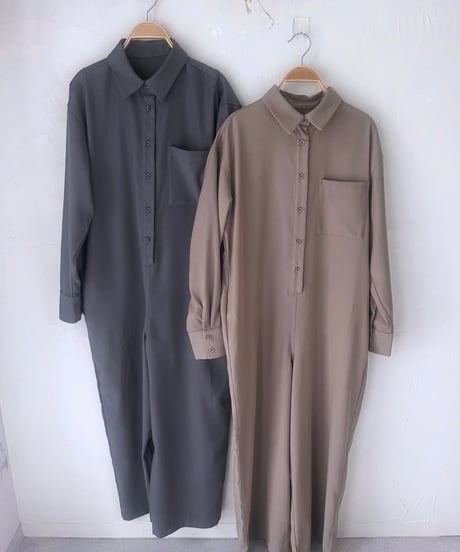 シャツオールインワン