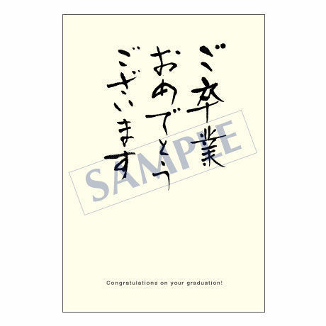 メッセージカード　出会い・感謝・お祝い・ご挨拶　05-0140　1セット（10枚）