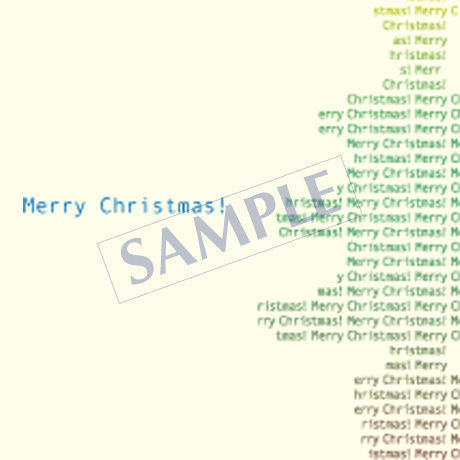 メッセージカード クリスマス 08-0364 1セット（10枚）