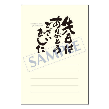 メッセージカード　出会い・感謝・お祝い・ご挨拶　09-0376　1セット（10枚）
