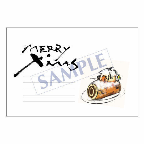 メッセージカード クリスマス 10-0484 1セット（10枚）
