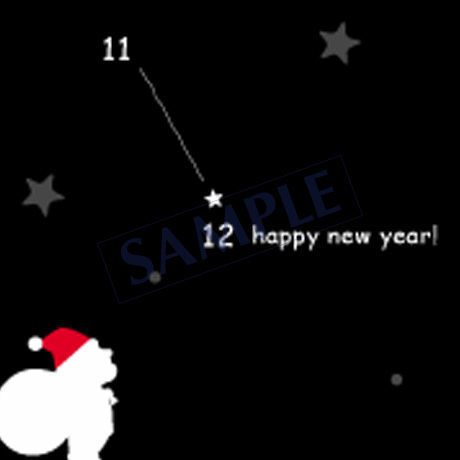 メッセージカード クリスマス 08-0371 1セット（10枚）