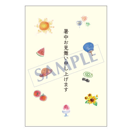 メッセージカード 季節の便り 16-0770 1セット（10枚）