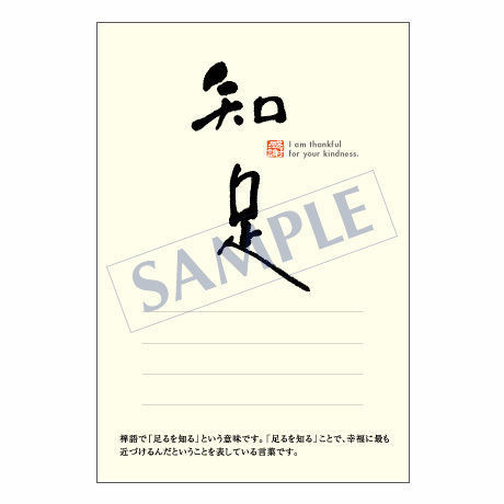 メッセージカード　出会い・感謝・お祝い・ご挨拶　11-0505　1セット（10枚）