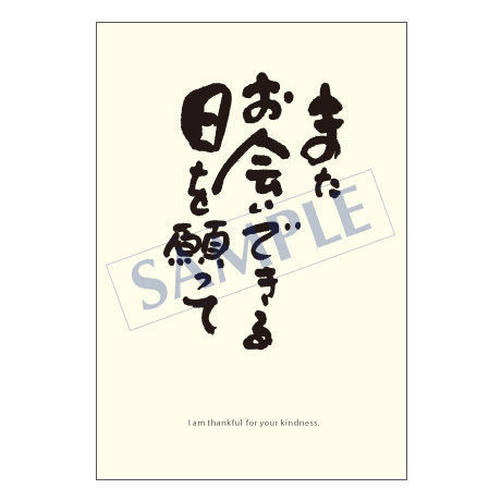メッセージカード　出会い・感謝・お祝い・ご挨拶　04-0068　1セット（10枚）