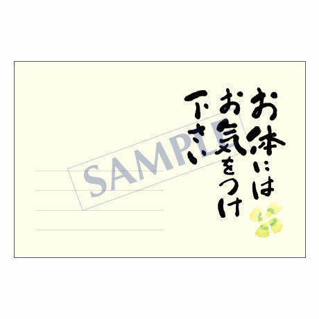 メッセージカード　出会い・感謝・お祝い・ご挨拶　08-0260　1セット（10枚）