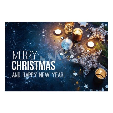メッセージカード／クリスマスカード／22-1015／1セット（10枚）