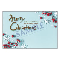 メッセージカード  クリスマス  19-0897  1セット（10枚）