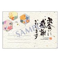 メッセージカード／挨拶／20-0914／1セット（100枚）上質紙