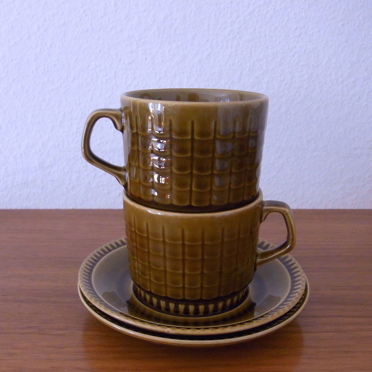 Boch vintage コーヒーカップ\u0026ソーサー2客セット