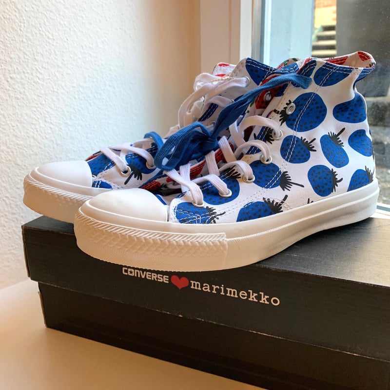 MAR002】marimekko（マリメッコ）： コンバース・ハイカットスニーカー