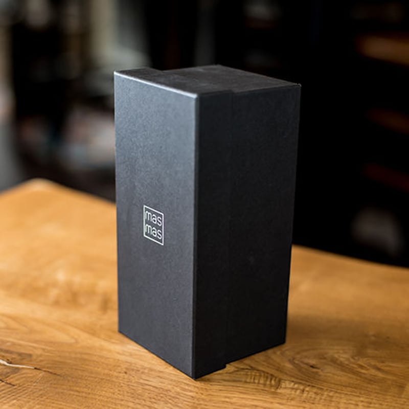 ギフトBOX ロゴ付(黒)】 1合用mas/mas/（マスマス）用（2個又は3個