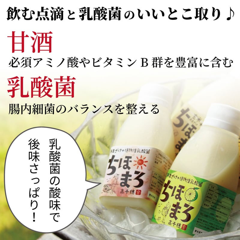 夏季限定】あまざけ+乳酸菌 ちほまろ（パイナップル）150g