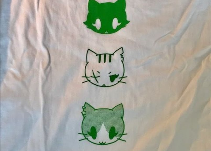 neconeco（ネコネコ）ブラック | Tシャツジャパン