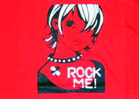 スギザキメグミTシャツ　ROCK ME! レッド