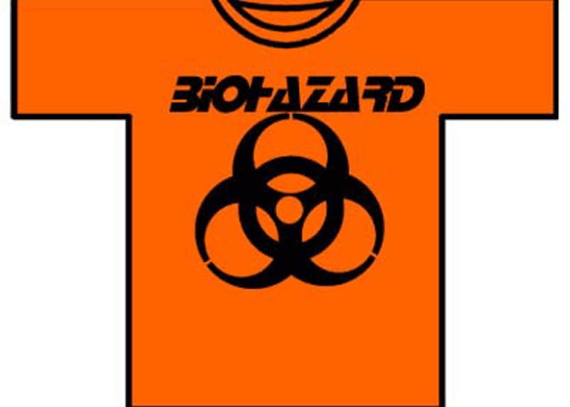 BIOHAZARD（バイオハザード）オレンジ | Tシャツジャパン