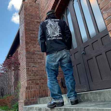 YOUTH ANTHEM×NEW CURRNET WORKS “SQUID"Coach Jacket