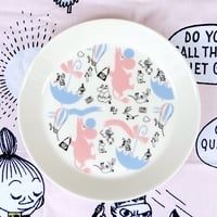 美品 アラビア ムーミンウォールプレート エンジントラブル ARABIA ARABIA アラビア ムーミン ウォールプレート（Engine problems） | ch