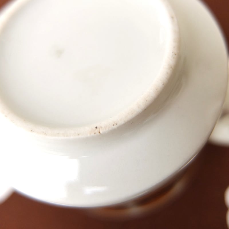 ARABIA アラビア ステンシル コーヒーカップ＆ソーサー 黄土色 | chuffy