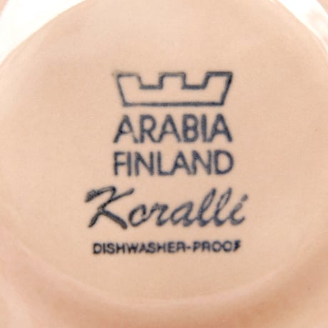 ARABIA アラビア　コラーリ　コーヒーカップ＆ソーサー(b)