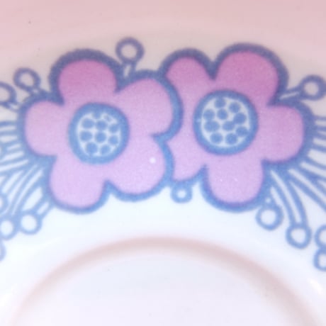 ARABIA アラビア　コーヒーカップ＆ソーサー（ピンク花）