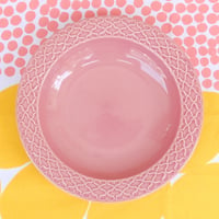 ビング・オー・グレンダール Bing&Grondahl　コーディアル・パレット　スープ皿（ピンク）