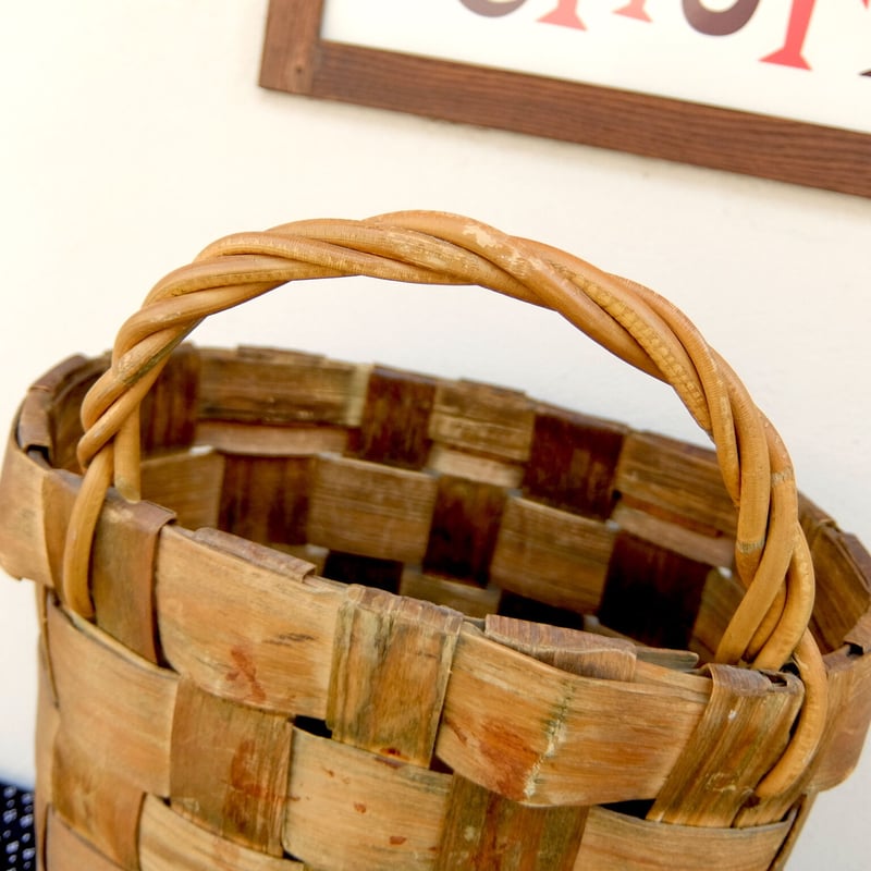 ヴィンテージ 白樺バスケット（縦型） | chuffy