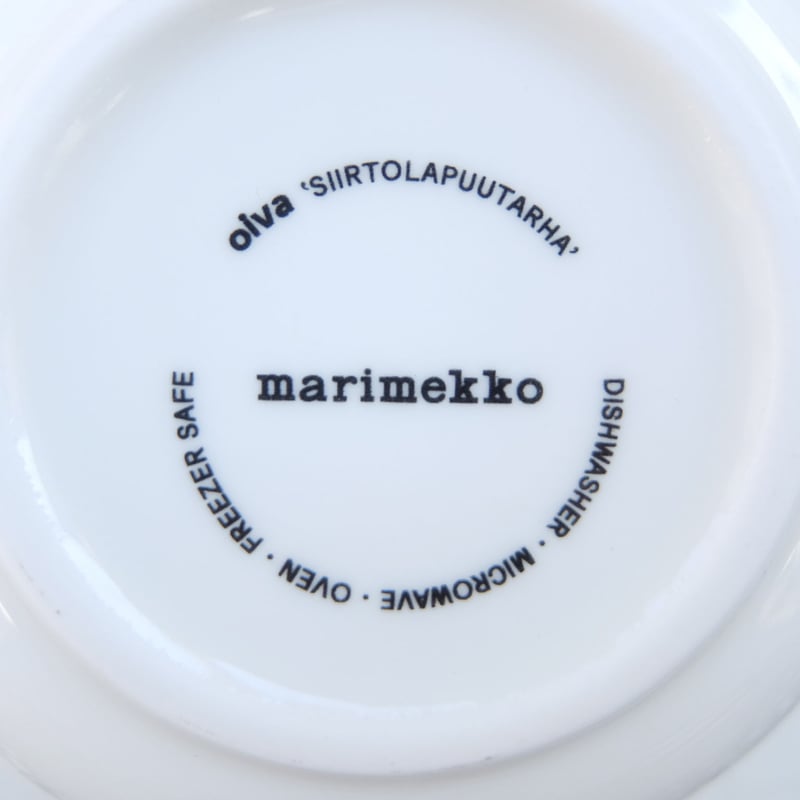 マリメッコ marimekko ＜Siirtolapuutarha＞ディーププレート | ch
