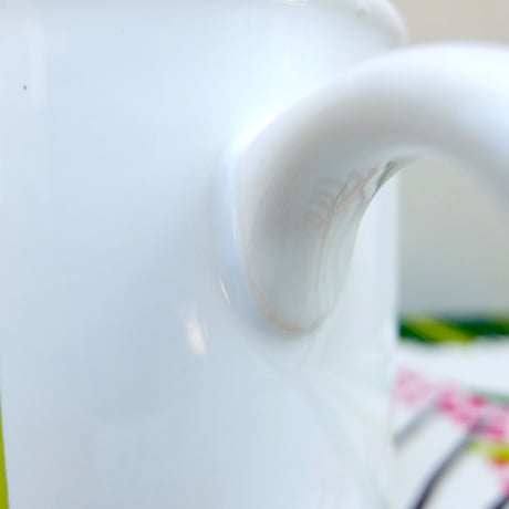マリメッコ marimekko　OLDマグカップ（ブルー花）