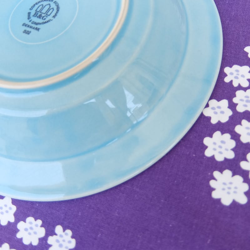 ビングオーグレンダール　B&G ブルートラディショナル　スープ皿2枚 ビングオーグレンダール B&G ブルートラディショナル スープ皿2枚