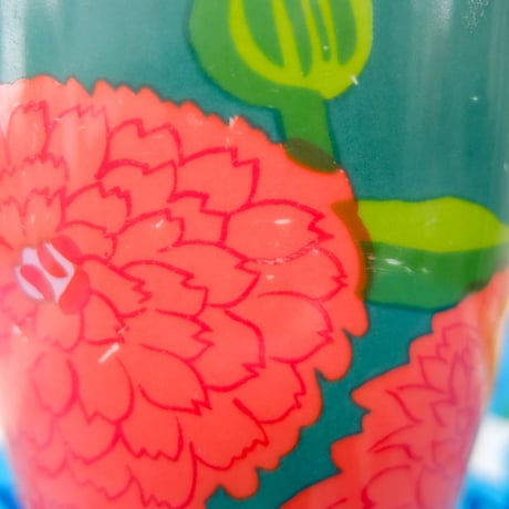 イッタラ Iittala × マリメッコ marimekko　＜Primavera＞マグカップ（レッド×グリーン）レアカラー