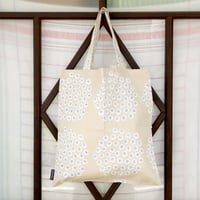 マリメッコ marimekko　＜Puketti＞ファブリックバッグ（ベージュ）日本限定