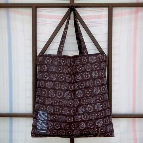 マリメッコ marimekko　日本未入荷　シルバーメダル　ファブリックバッグ　新品