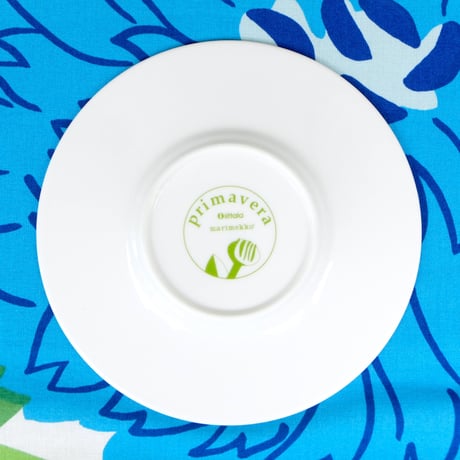 イッタラ Iittala × マリメッコ marimekko　＜Primavera＞カップ＆ソーサー（ライトグリーン）