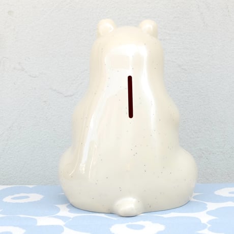 シロクマ貯金箱　2025　マフラー付き　復刻版　新品