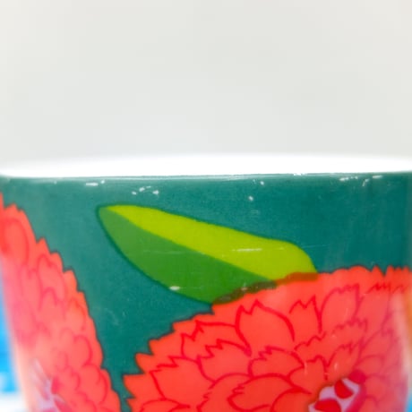 イッタラ Iittala × マリメッコ marimekko　＜Primavera＞マグカップ（レッド×グリーン）レアカラー
