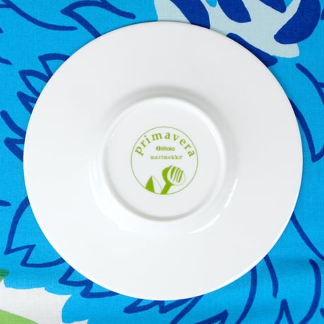 イッタラ Iittala × マリメッコ marimekko　＜Primavera＞カップ＆ソーサー（フィニッシュブルー）