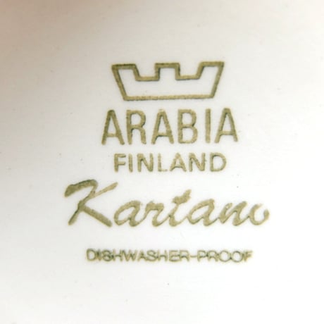 ARABIA アラビア　カルタノ　シュガーボウル（蓋無し）