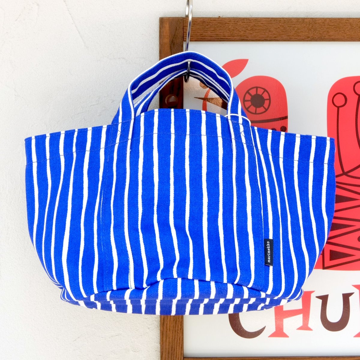 マリメッコ marimekko ＜Piccolo＞トートバッグ（ブルー） | chuffy