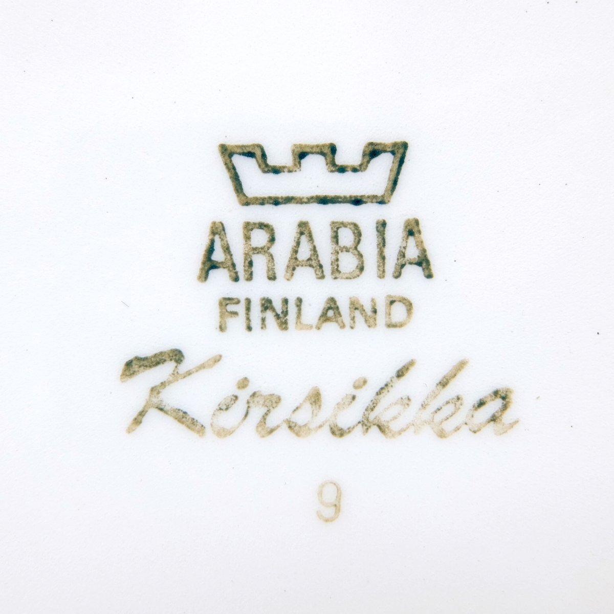 ARABIA アラビア キルシッカ プレート(S) | chuffy