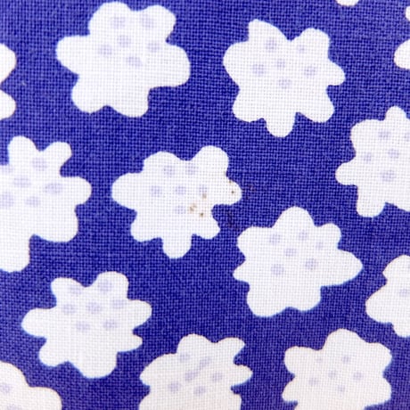 マリメッコ marimekko　＜Puketti＞ヴィンテージ・ファブリック（ネイビー）