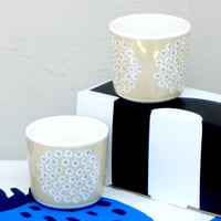 マリメッコ marimekko　＜Puketti＞コーヒーカップ2個セット（ベージュ）日本限定