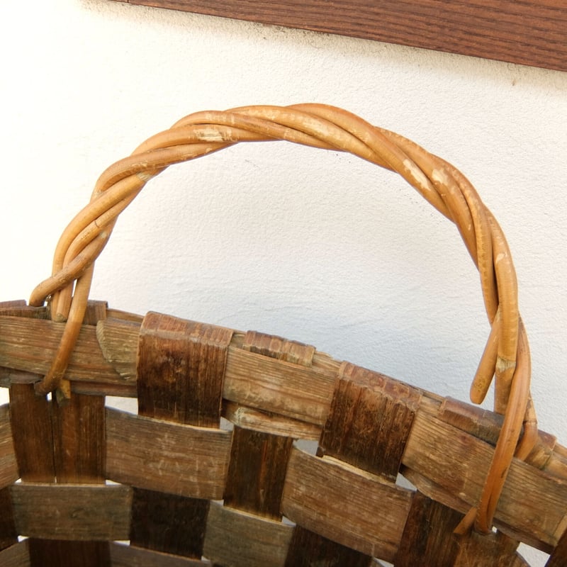 ヴィンテージ 白樺バスケット（縦型） | chuffy