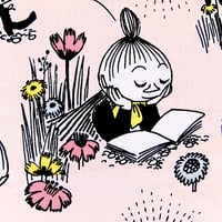 ムーミン Moomin　ファブリック（ピンク）新品