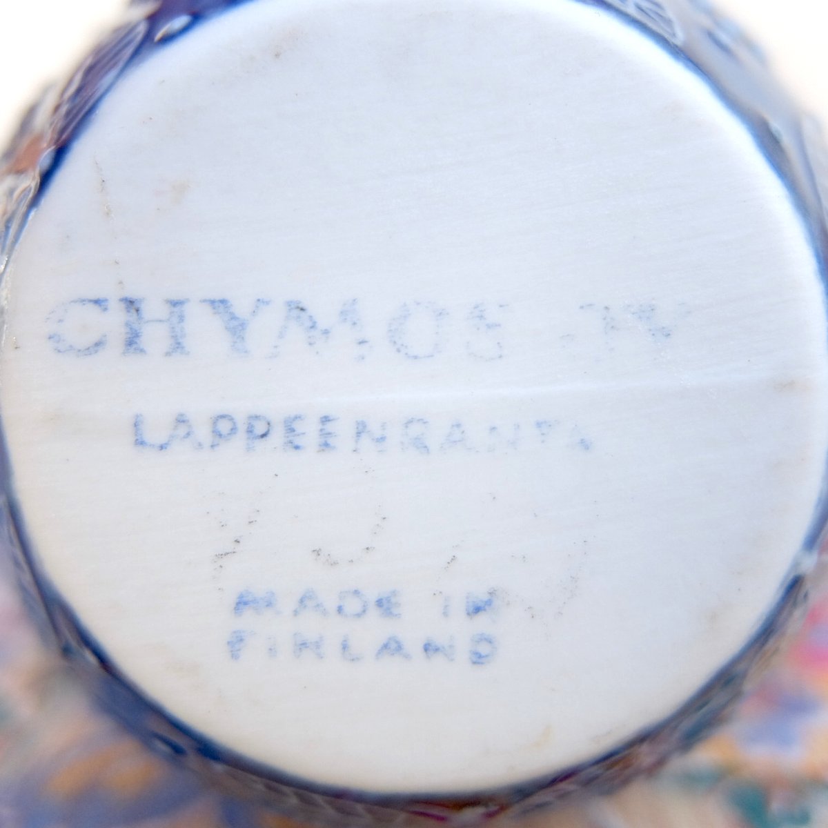 ARABIA アラビア キャンディーポット（ブルー）(b) | chuffy