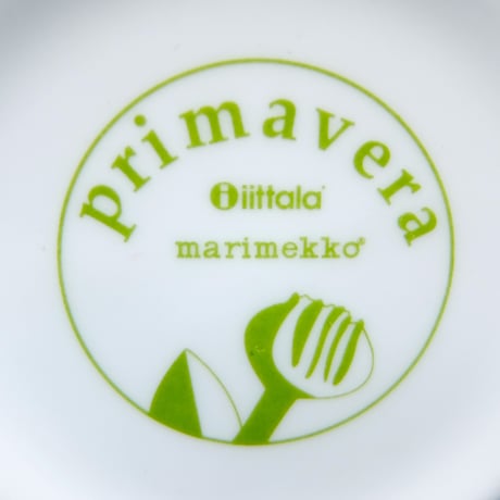 イッタラ Iittala × マリメッコ marimekko　＜Primavera＞マグカップ（レッド×グリーン）レアカラー