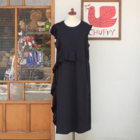 マリメッコ marimekko　＜Kuvitelma＞ノースリーブワンピース（ジャージー）大きいサイズ