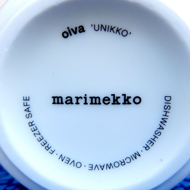 マリメッコ marimekko ＜Unikko＞マグカップ2個セット（トマト