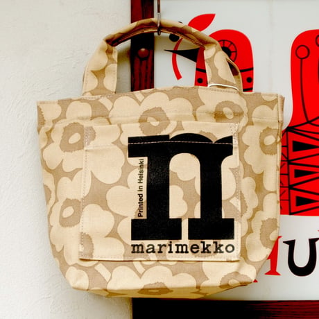 マリメッコ marimekko　＜Mono Mini Tote Mini Unikko＞トートバッグ　日本限定