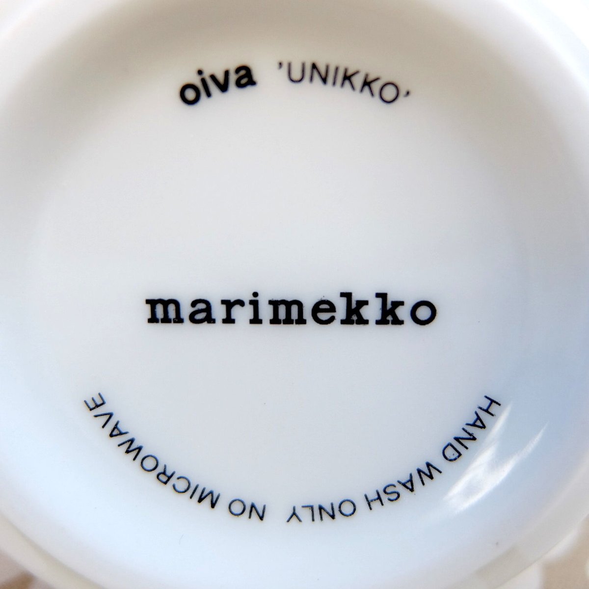 マリメッコ marimekko ＜Unikko＞コーヒーカップ2個セット